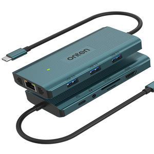 LG그램 9in1 C타입 HDMI 멀티허브 도킹스테이션RJ45/USB3.0/SD/TF
