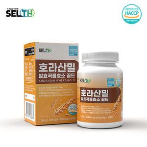 카무트 효소 카뮤트 발효 곡물 호라산밀 골드 저분자 글루텐분해 소화 효능 먹는법 90정