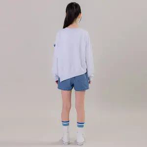 [디디오] G.썸띵베럴 언발 맨투맨 티 GWFTO09