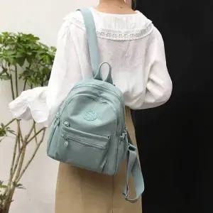 써니데이 나일론 가벼운 백팩 데일리 여성 경량 지퍼 포켓 여행가방백팩