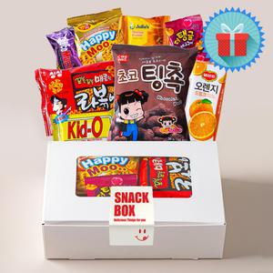 프리미엄 2호 종합 과자선물세트 단체간식꾸러미 선물용 박스 학교 학원 생일 행사 답례 시상품
