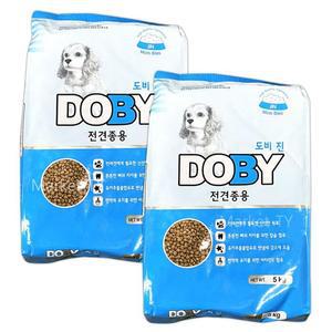 도비 진 애견사료 5kg 2팩