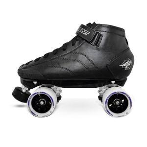 Bont Prostar 더블 롤러 스케이트 열성형 유리 부츠 베이스 4 바퀴 신발  Patines