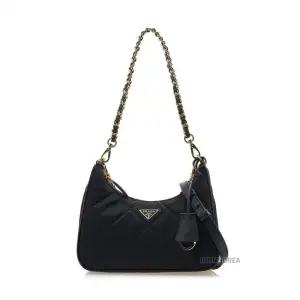 [라벨루쏘]  FW24 여성 리에디션 체인 호보백 1BC204 2AOS F0002 (QOO)