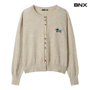 [롯데백화점]비엔엑스 컬러버튼 자수 모달 가디건 (BX1CD001L0)