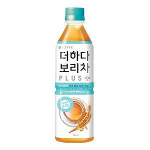 롯데차 더하다 보리차 500ml 24개