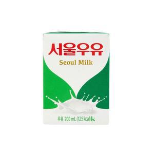 서울우유 멸균우유 200ml 24입 x 2박스