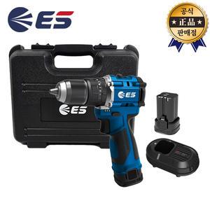 ES산업 충전해머드릴 EL16HD 2.0Ah 배터리1개 16V 무선 함마 드릴