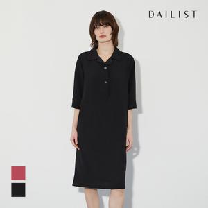 [데일리스트] 솔리드 카라원피스_MDEOA4M3391