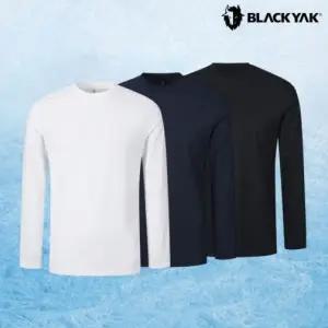 [롯데백화점]블랙야크 남성 여름 냉감 이너티 아이스프레쉬 라운드 베이스레이어(3 color)1BYETMU002 GD