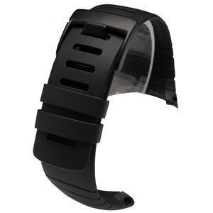 SUUNTO CORE 시리즈 시계 밴드 블랙 고무 스트랩 도구가있는 실리콘 팔찌 손목 밴드 남성용 스포츠 시계 밴드