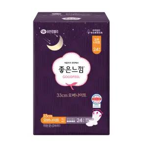 좋은느낌 오리지널 오버나이트 33cm 24P