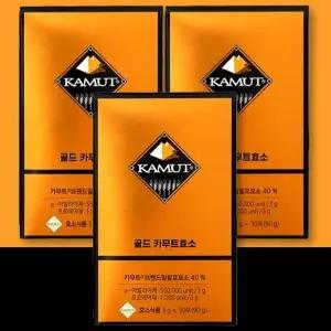 골드 카무트효소 그레인온 카뮤트 곡물 30포 x 3박스 부모님선물