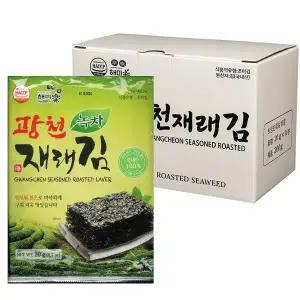 동이 해미락 광천 녹차 재래김 20g x 10개입