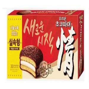 오리온 초코파이 실속형 대용량 30개 1170g x2개
