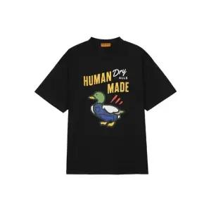 휴먼메이드 남여공용 DUCK 오버롤즈 그래픽 티셔츠 블랙 HM29TE006-BK