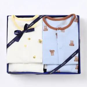 [롯데백화점]압소바 통통내의블루&이코내의세트 A2A10382-SET (임신출산백일돌선물)