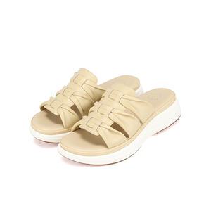 바바라 베이직 교차스트랩 여성슬라이드 3cm_AAI341