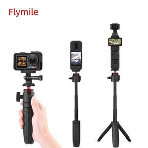 DJI Osmo 포켓 3 용 셀카봉 삼각대 확장 브래킷 마운트 고프로 히어로 9 Insta360 X4 액세서리 호환
