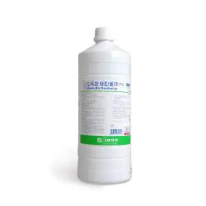 그린제약 소독용 에탄올 83% 1L 소독제 알콜