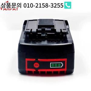 보쉬 전동 공구용 2024 충전식 배터리 18650 리튬 이온 BAT614G 교체 6000mAh 14.4V