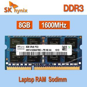 SK 하이닉스 RAM DDR3L 노트북 메모리 2Rx8 PC3L-12800S SO-DIMM 8GB 1600MHz