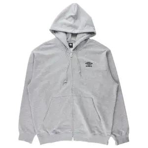 엄브로 에센셜 스몰로고 후드 집업 UP323CFT91 MGR