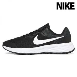 [나이키]{매장정품} NIKE 주니어여성 레볼루션 6 235 size GS 운동화 러닝화 블랙 DD1096-003 805350