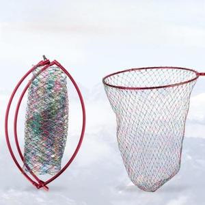 뜰채망 티타늄 뜰채프레임 접이식 나사 01 8mm 링40cm 후레임 낚시