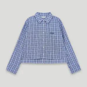 [롯데백화점]코데즈컴바인 포켓 자수 체크 셔츠  CKC-SH511W7