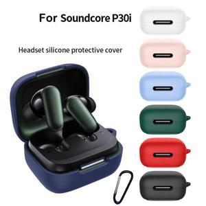 Anker SounDCore P30i 용 실리콘 이어폰 케이스 지문 방지 방진 이어버드 보호 커버 임팩 컴팩트