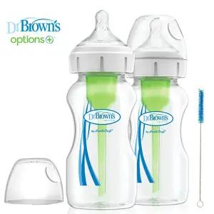 닥터브라운 옵션스플러스 와이드넥 270ml PP젖병(2P) 트윈팩