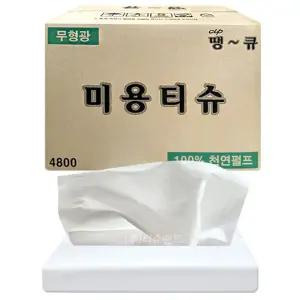 땡큐 미용티슈 리필 용 100매x48개 (총4800매) 업소용