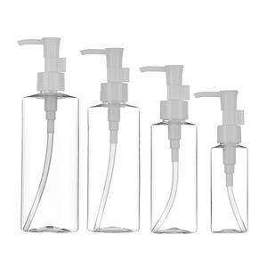 [허브스프레이]오일펌핑용기 타원형용기 50ml100ml150ml200ml 오일공병