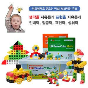 업브레인 큐브 블럭 2cm(256피스) 놀이학습 교구