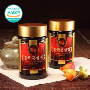 떠먹는 홍삼 6년근 활력 홍삼정 250g x 2병 홍삼농축액 설 추석 명절 선물세트