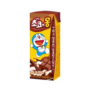 남양 멸균우유 초코에몽 180ml 24팩