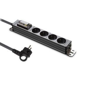음향 고용량 기계 멀티탭 4구 5M 16A 250V 4000W 20A/누전차단 HDSVAL-GN45T 현대일렉트릭