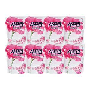 엘지 샤프란 섬유유연제 리필 핑크 센세이션 1.6L x 8개