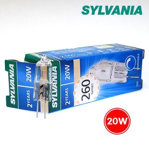 실바니아 12V 20W G4 2800K 260lm 핀할로겐램프(오스람 64425 대체호환가능)