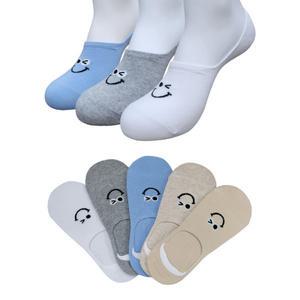 국산(GS) 남여 스마일 페이크삭스 10켤레 남성 여성 학생 커플용 덧신 여름 짧은 안벗겨지는  여름양말