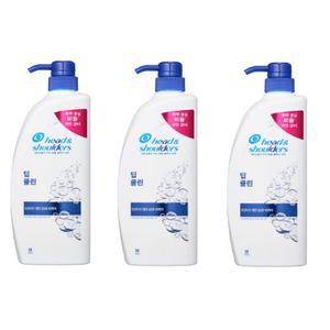 피앤지 헤드앤숄더 딥클린 샴푸 850ml 3묶음 피앤지 헤드앤숄더 샴푸 딥클린 모발케어