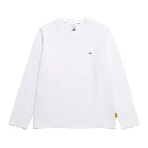 [정가:59000원]내셔널지오그래픽 N243UTS910 팔코 스몰 로고 긴팔 라운드티 WHITE
