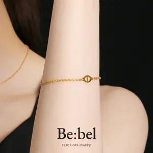 순금팔찌 3.75g 24k 여자 오벌 체인 데일리 18k장식추가중량 비벨 한돈 1돈