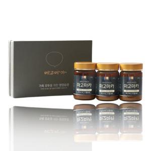남성용 블랙마카 가루 150g x 3병 선물세트 페루산 블랙마카 100% 분말 파우더