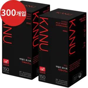 카누 미니 마일드 아메리카노 150개입 x 2박스