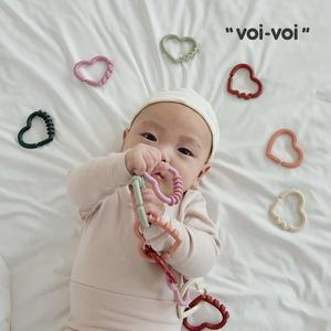 [젤리맘] 브랜드할인 (~9.14까지) 보이보이 하트링 고리 친구들 장난감 30개입 / 치발기 장난감