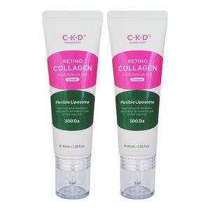 [씨케이디] 레티노콜라겐 저분자 300 수분 크림 40ml+40ml