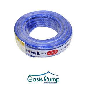 사계절 호스 15mm X 50M 꼬이지 않는 물 호스 원예 농사용 가정용