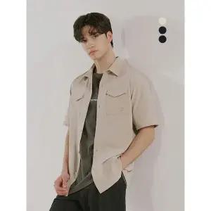 [아웃도어스/네파 이젠벅]남성 반팔 에어리 셔츠 3컬러 택1_N